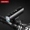 GACIRON-faro LED para bicicleta, resistente al agua, 1000 lúmenes, recargable vía USB, para manillar, linterna de seguridad en ciclismo ► Foto 1/6