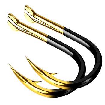 

50pcs High Carbon Steel Fishing Hooks Sharpened Fishing Tackle Tungsten Alloy Hook For Fishing Friends To Catch Big Fish NEW