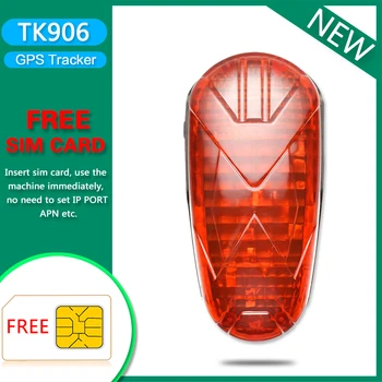 

Bike GPS Tracker TK906 300 Hours Standby Waterproof LED Tail Light Emergency Tracking Historical Route Checking Device Locator