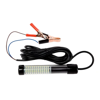 

12v 180 LED 900 Lumens Lure Bait Finder Night Fishing Boat Submersible Deep Drop Underwater Light