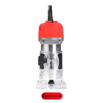 

33000rpm Woodworking Electric Trimmer Wood Milling Engraving Slotting Trimming Machine Hand Carving Machine Wood Router