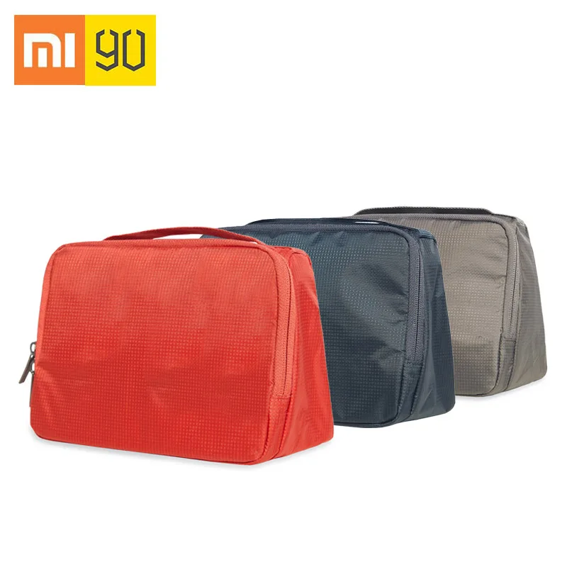 Xiaomi 90FUN, водонепроницаемая, портативная, моющаяся сумка, для женщин, органайзер для макияжа, косметика, комплект туалетных принадлежностей, для багажа, путешествий, поездок, аксессуары для отдыха