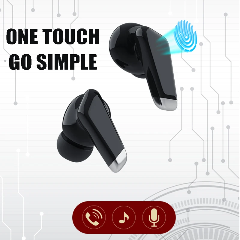 Беспроводная Bluetooth гарнитура McGeSin TWS наушники 9D с глубоким звуком музыкальные