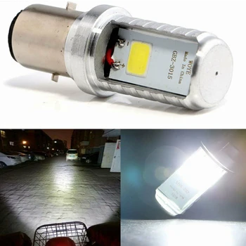 

1PC 12W BA20D LED Motorcycle Headlight Moto Front Bulb Lamp Light 6500K