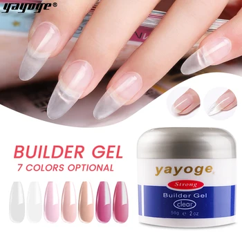 

YAYOGE Builder Gel For Nail Extension Gel Polish Acrylic UV Builder Gel Nails Polish For Nails Art Soak off RU Warehouse