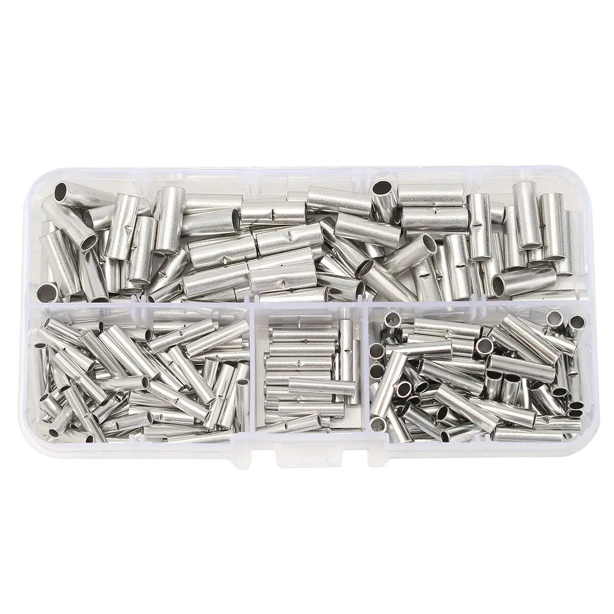 

Crimping Cable Wire Crimp Solder Copper Butt Splice Terminal Cable 22-10 AWG 200Pcs