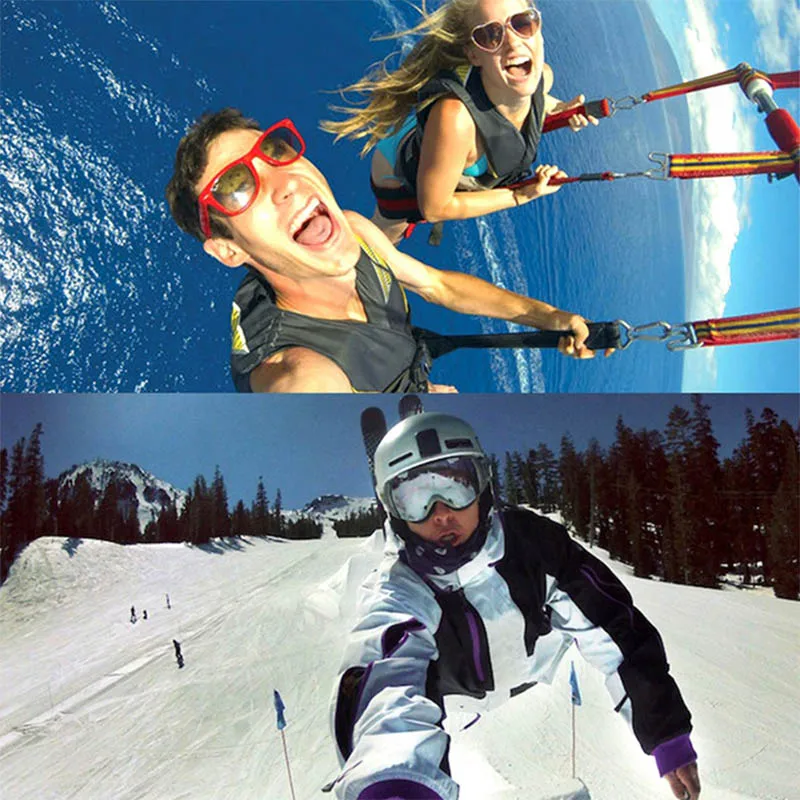 Портативная ручная селфи палка раздвижной монопод для GoPro Hero 8 7 6 5 4 Session Yi 4K Sjcam Eken