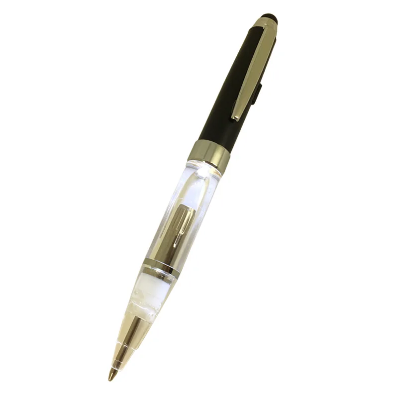 ACMECN Newest Metal LED Pen with Light Cool Design 3 in 1 Multifunction Ballpoint Pen with Touch Stylus for Smartphone Gifts