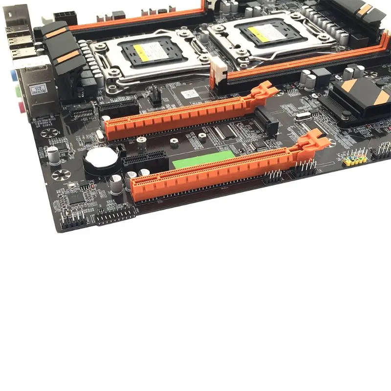 X79 двойной процессор LGA2011 материнская плата E5 4×DDR3 DIMM настольный компьютер материнская плата M.2 H37E