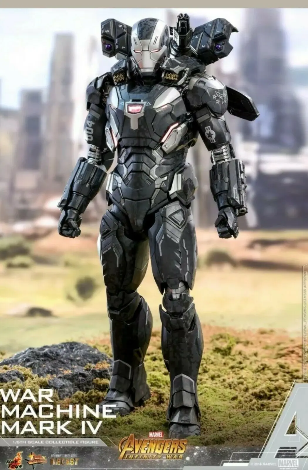 Горячие игрушки Marvel Мстители Бесконечность войны литья под давлением 1/6 военная машина Mark IV MMS499D26
