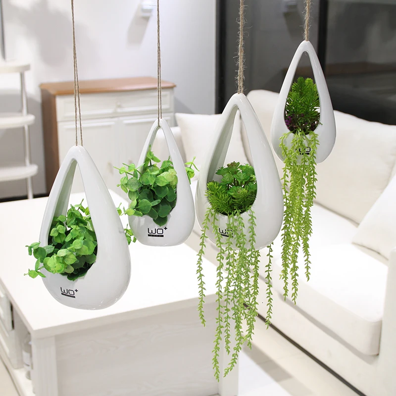 Ceramic infusion bag or bottle ornament Flower arrangement with The simulation flower false Flowers berries Home vases | Дом и сад