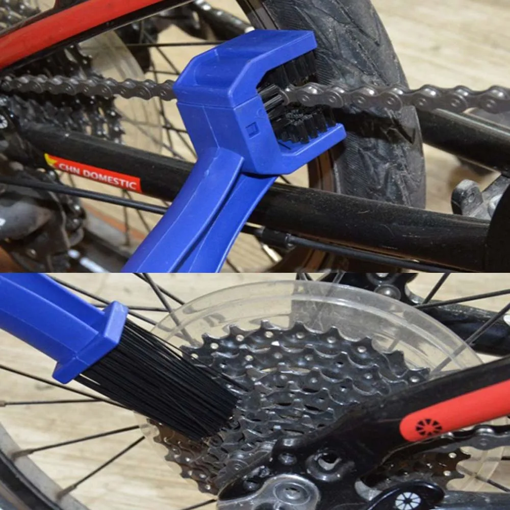   ü Ŭ Moto Brush Cycling Clean Chain Cleaner For Yamaha wr 250 f yzf 600r r6 fzr 600 400 benelli trk 502