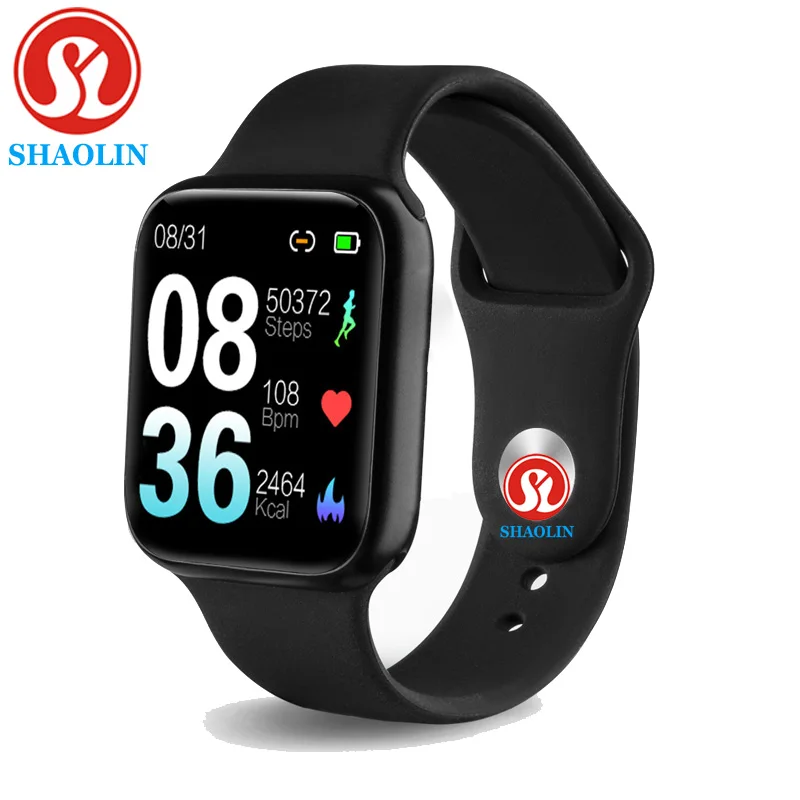 38 мм Водонепроницаемые Bluetooth Смарт-часы Мужские Женские Смарт-часы для Apple Watch iOS Android телефон сердечный ритм кровяное давление pk IWO 12