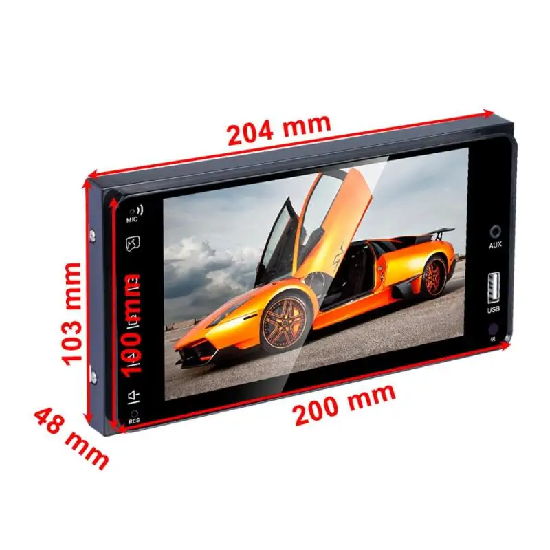 RK-A6153C 7 дюймов Android 8,1 автомобильный стерео gps AM FM MP5 плеер для Honda автомобильные аксессуары
