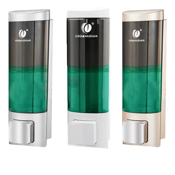 

Soap Dispenser 200ml Home Hotel Bathroom Shower Room Liquid Soap Container Dispenser ABS Shampoo Box HAND Soap Dispenser Wall