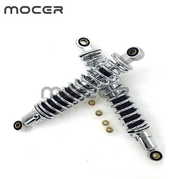 

325mm 7mm spring chrome Motorcycle Rear Shock Absorbers for Honda CB400 Yamaha FZX750 XJR400 XJR1200 XJR1300 suzuki VS800 silve