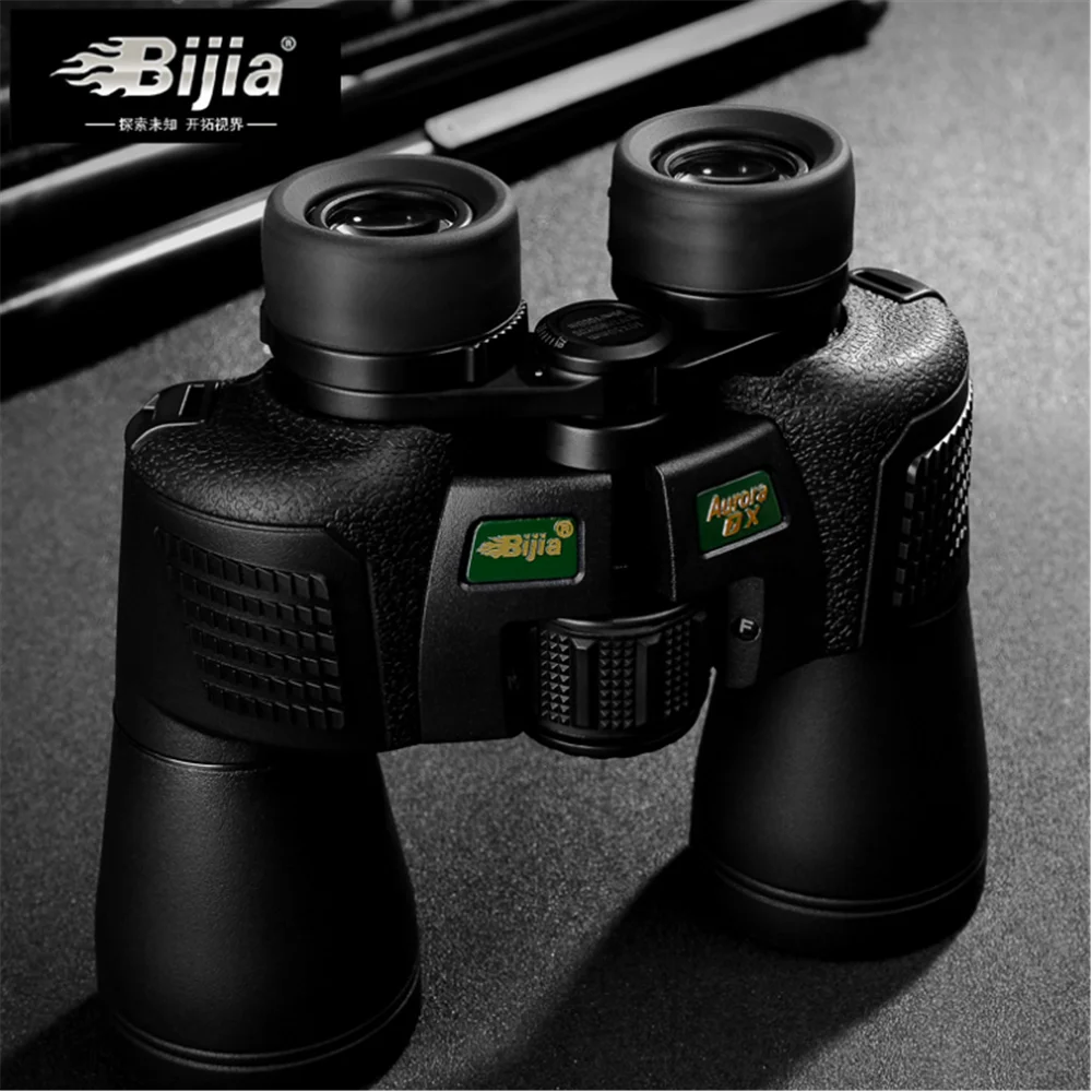 BIJIA 10X50 двухтрубный светильник высокой четкости с низким освещением светильник ночного видения наружный телескоп