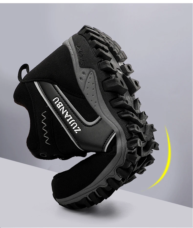 WWKK New Arrival Winter Pro-Mountain Outdoor Hiking Shoes For Men Women Add Hiking Boots Walking Warm Training Trekking Footwear