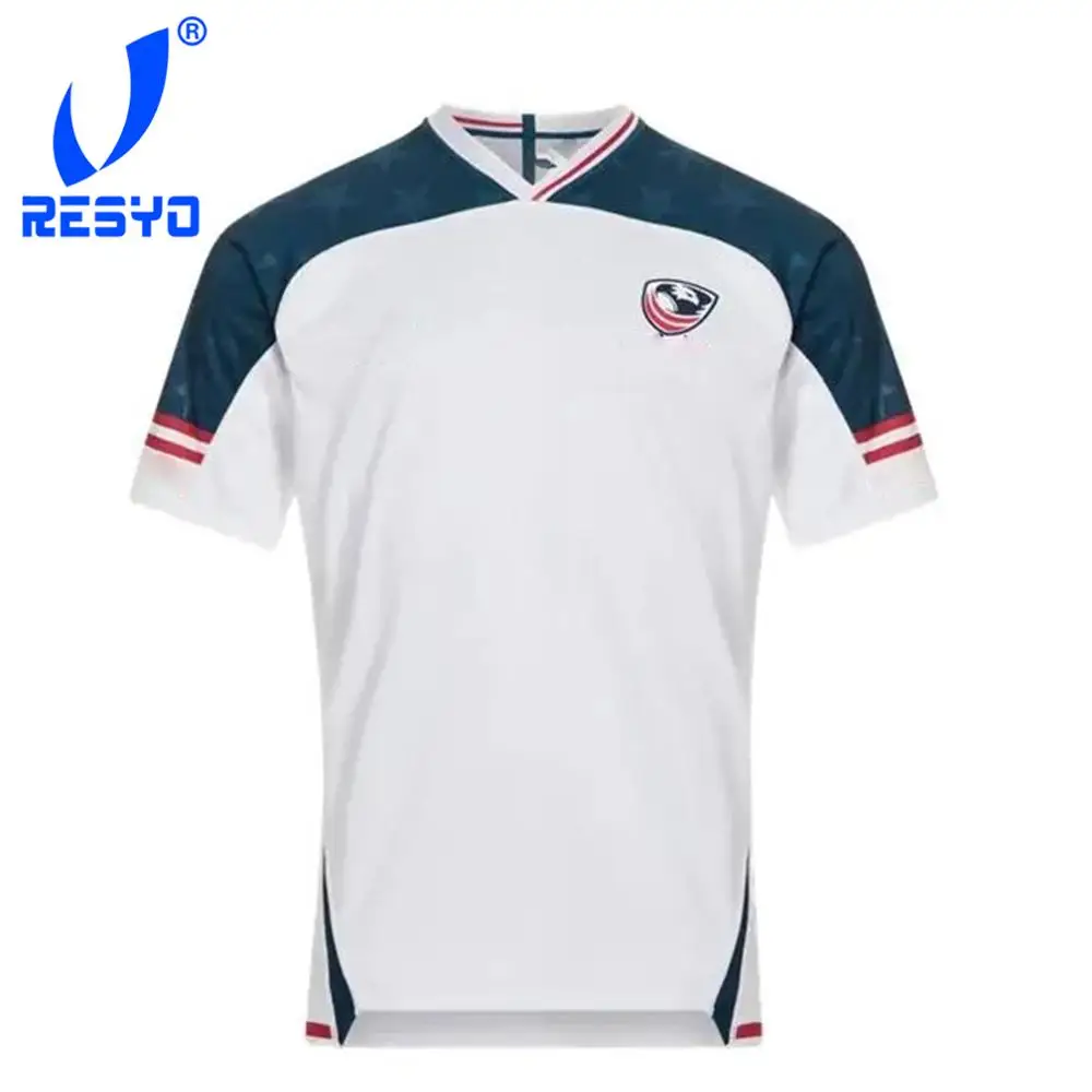

RESYO PRESALE for USA ORIGINAL RUGBY RWC2019 VAPODRI+ HOME PRO JERSEY American Rugby Sport Shirt Size:S-5XL Free Shipping