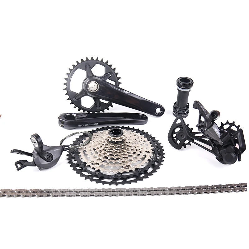 Новый Shimano Deore XT M8100 1x12 12 Скорость MTB Groupset механизм переключения передач кассета с
