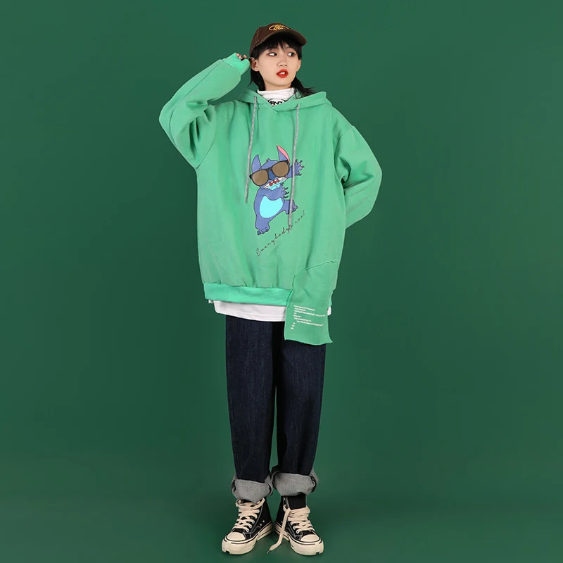 Cashmere sweatshirts women's new hoodies ins loose Korean version thickened upper garment couple's autumn sweatshirt