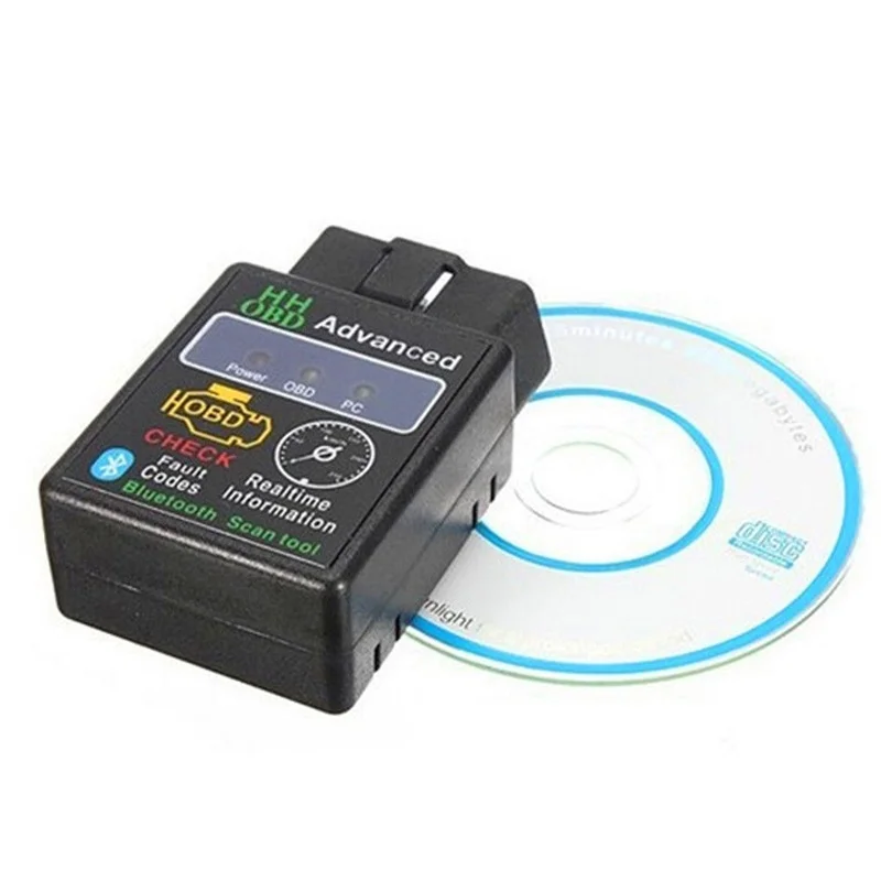 V1.5 HHOBD Мини Bluetooth elm327 OBDII OBD2 детектор неисправностей автомобиля Obd2 elm327 V2.1 Bluetooth Автомобильный сканер Android