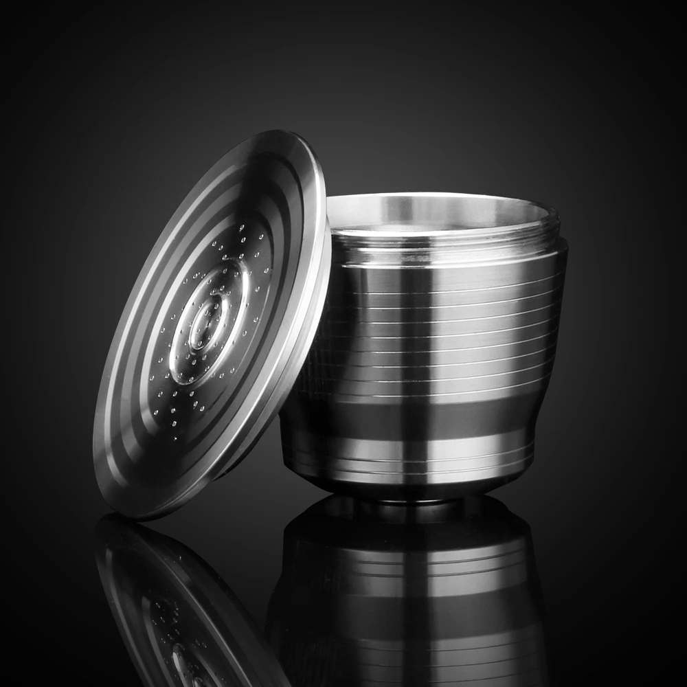 

Hot selling fashion reusable nescafe Nespresso capsules with Perfect fine filtering function