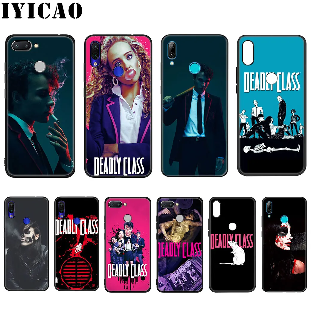 Мягкий силиконовый чехол Deadly Class Marcus для Xiaomi Redmi Note 5 6 7 8 Pro 4X 5A Prime из ТПУ |