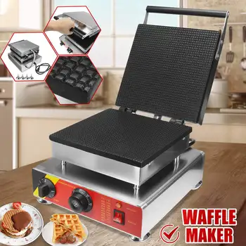 

Commercial Electric 110V /220V Non-stick Pan Egg Bubble Waffle Maker Sandwich Puff Cake Iron Maker Machine Bubble Egg Cake Oven