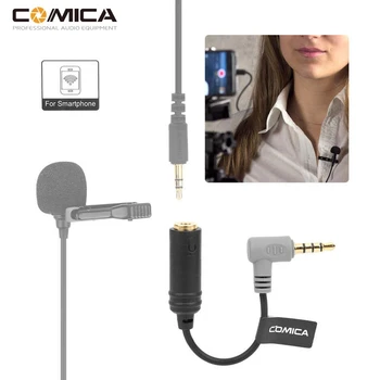 

COMICA CVM-SPX 3.5mm TRS Female to TRRS Male Audio Adapter Cable for IOS/Huawei/Samsung Smartphones Tablets PC