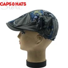 Камуфляжный берет boinas para mujer Кепка pello donna плоская кепка bonnet naissance fille французская Кепка Козырек камуфляжная кепка s