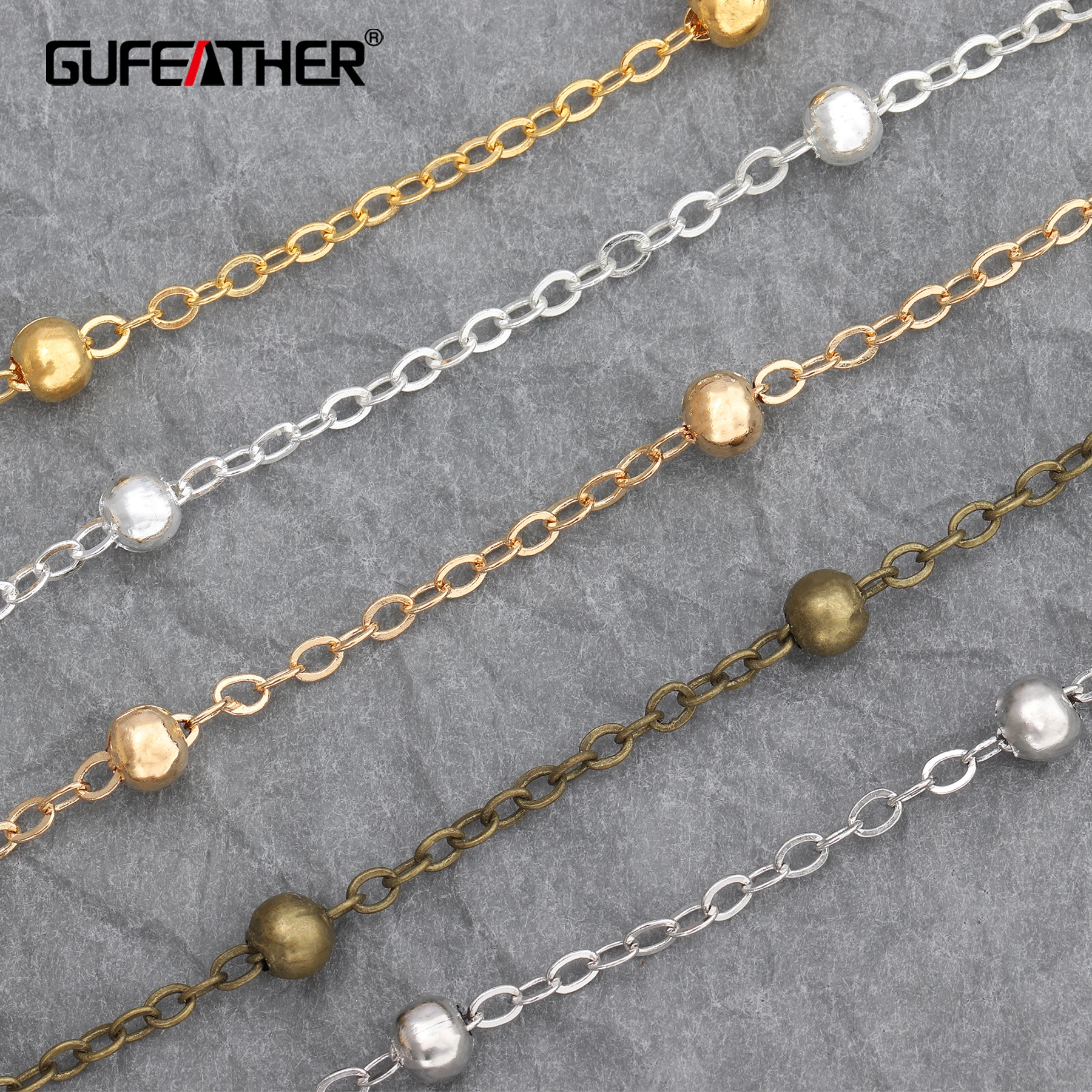 Цепочка для изготовления браслета GUFEATHER C05/сделай сам материалы сексуальных