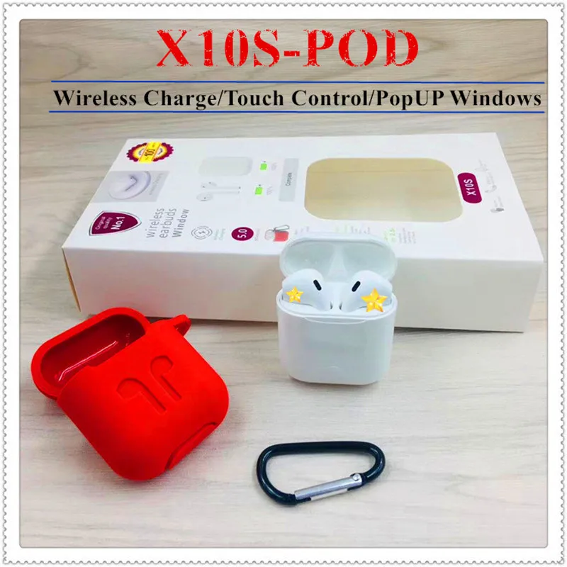 

X10s Touch Control Earphone Smart Auto-system Mini Bluetooth Headset Earphone For Original Xiaomi Android Wireless Charging
