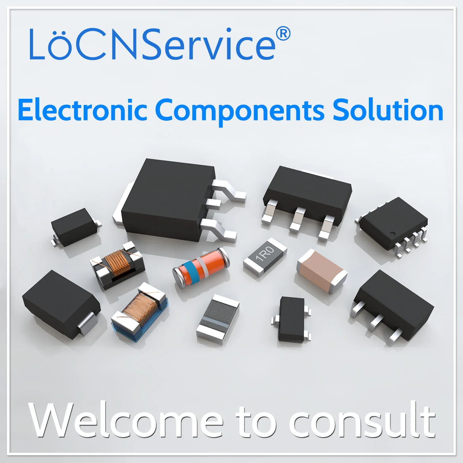 Электронные компоненты LoCNService список Bom компонентов pcb добро пожаловать на