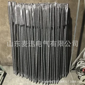 

High Quality Lightning Protection Graphite Yarn 20mm Level Graphite Cable Quick Absorption Grounding Electrode Graphite Braided
