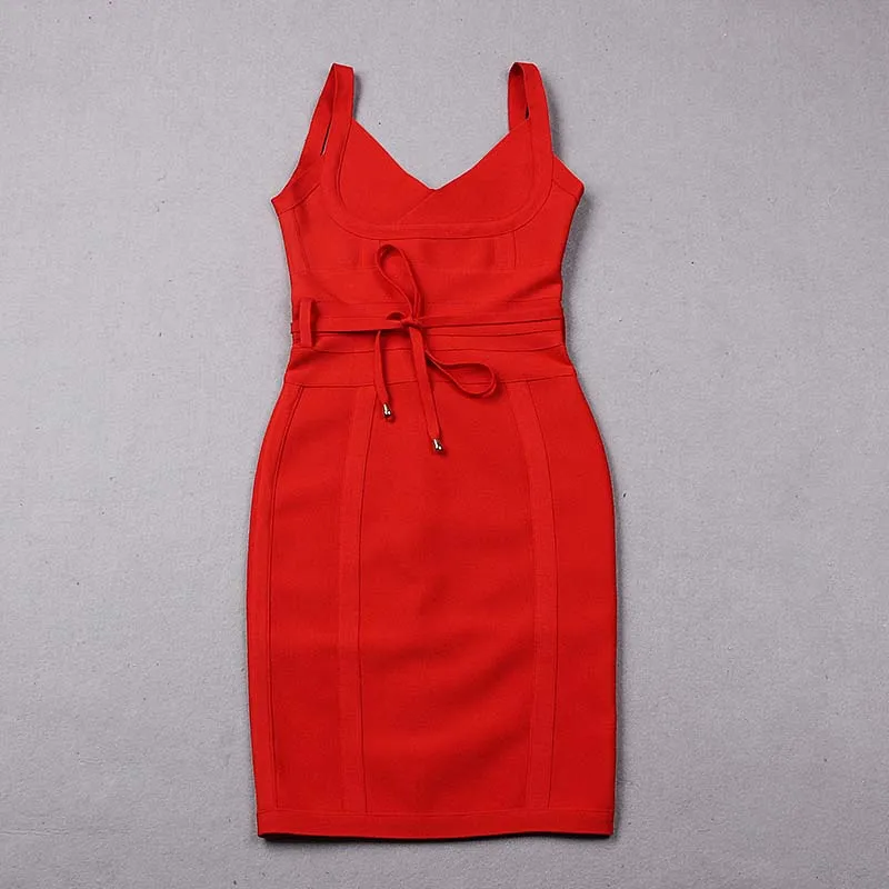 Robe De Soirée Sexy Rouge - Décolleté Profond - Taille S - Neuf Avec étiquettes