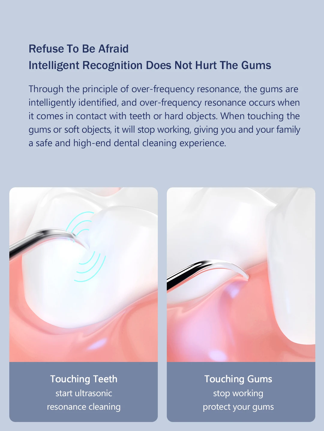 XIAOMI SUNUO inteligent Visual Ultrasonic Dental whitener Scaler Teeth