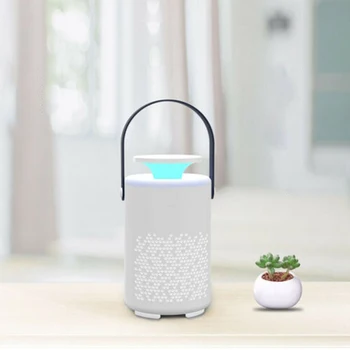 

Insect Trap Fly Ultraviolet USB Rechargeable Catcher Mosquito Lamp Electric Photocatalyst Non-toxic Hanging Low Noise Bug Zapper