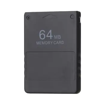 

Black 64M Memory Card Game Save Saver Data Stick Module for PS2 PS