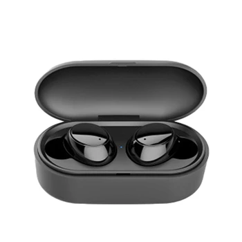 

Wireless Earphones TWS Bluetooth Headphones In-Ear Stereo Bluetooth V5.0 Earphones High Definition Wireless Headphones black