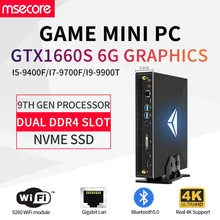 

MSECORE MV200 intel core i5 i7 i9 GTX1660S 6G graphics DDR4 Mini game PC Windows 10 desktop gaming pc NVME computer gamer wifi