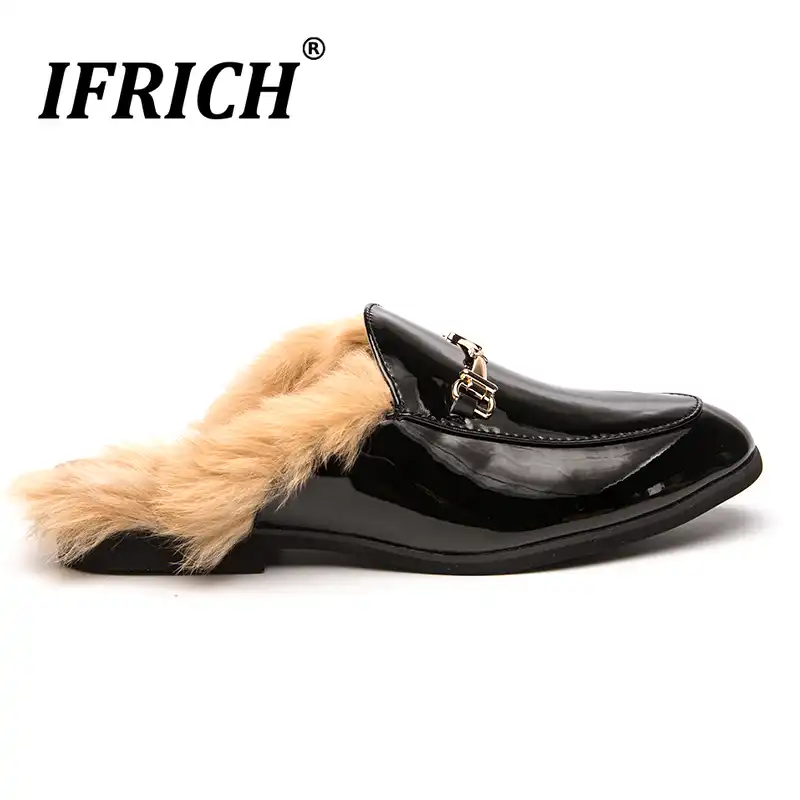 mens designer slippers