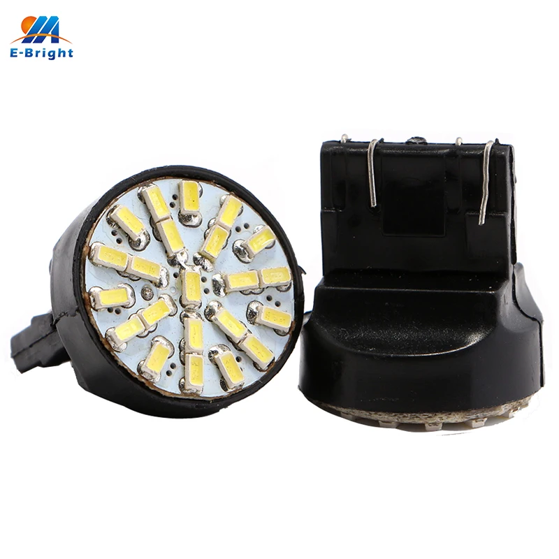 YM E-Bright 8 шт. T20 3020 W21W 7440 7440NA W21/5 Вт 7443 7444NA 22 светодиодный Автомобильная Поворотная светильник s стоп-сигнал светодиодный авто светильник лампы, работающего на постоянном токе 12 В, белый цвет
