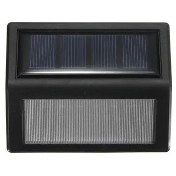 

6 LED Solar Panel Senser Light Wall Path Landscape Fence Outdoor Garden Lamp Warm Pure White Waterproof IP65
