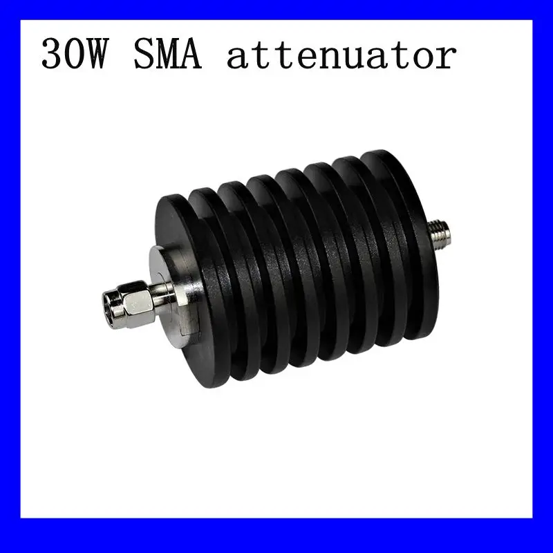 Free shipping 30W SMA Male to Female Coaxial RF Attenuator 0-4GHz 50 ohm 1db 2d3db 5db 6db 10db 15db 20dB 30db 40db | Обустройство