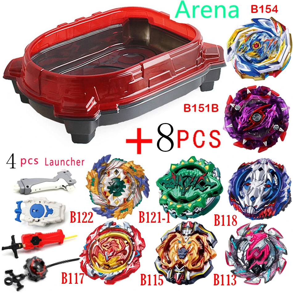 Новый набор волчков Beyblade Tops Арена бэйблэйд пусковые установки волчок металл