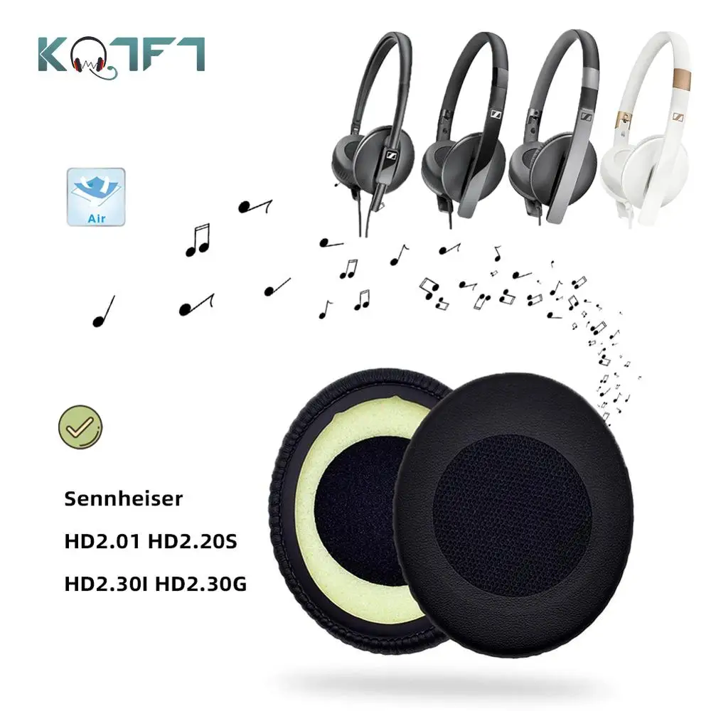 KQTFT 1 пара Сменных Вкладышей для Sennheiser HD2.01 HD2.20S HD2.30I HD2.30G гарнитура подушки