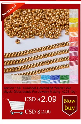 Тайдиан Делика Miyuki seedbeadbeads японский 11/0 Пикассо 1,3*1,6 мм Бисероплетение родная одежда Вечерние платья изготовление 3 грамма about600шт