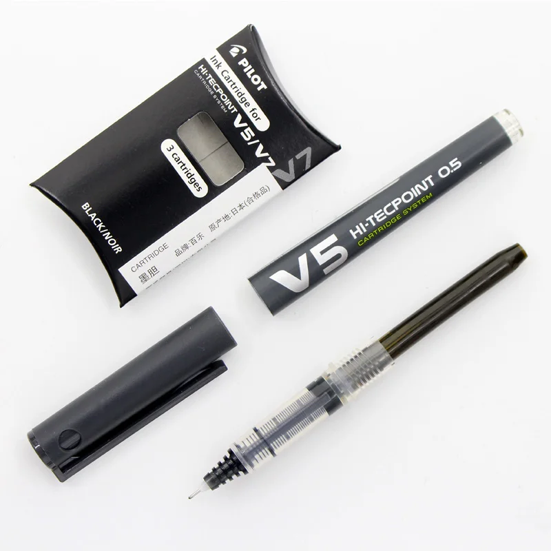 3 шт. PILOT BXC V5 сменная чернильная гелевая ручка BX V5/V7 обновленная версия Большая