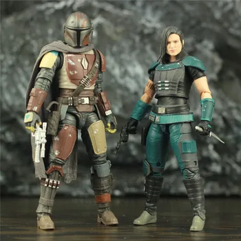 

Star Wars Mandalorian Cara Dune 6" TV Action Figure Carbonized Original Black Series Collectible Toys Doll
